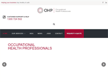 Tablet Screenshot of ohp.com.au