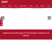 Tablet Screenshot of ohp.de